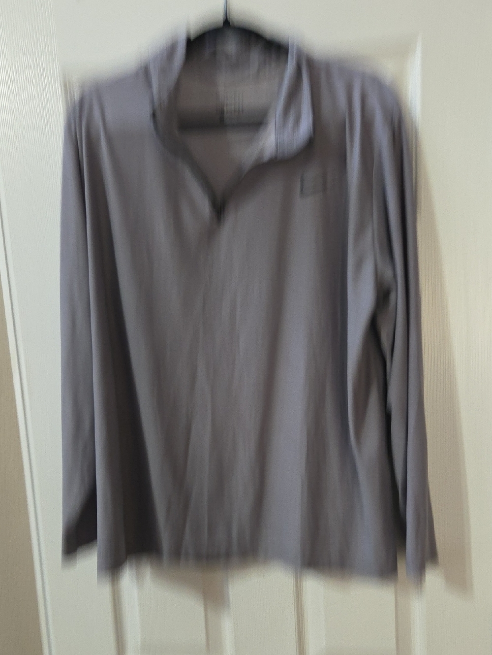Nike Dri-FIT Grey Logo Performance Tee